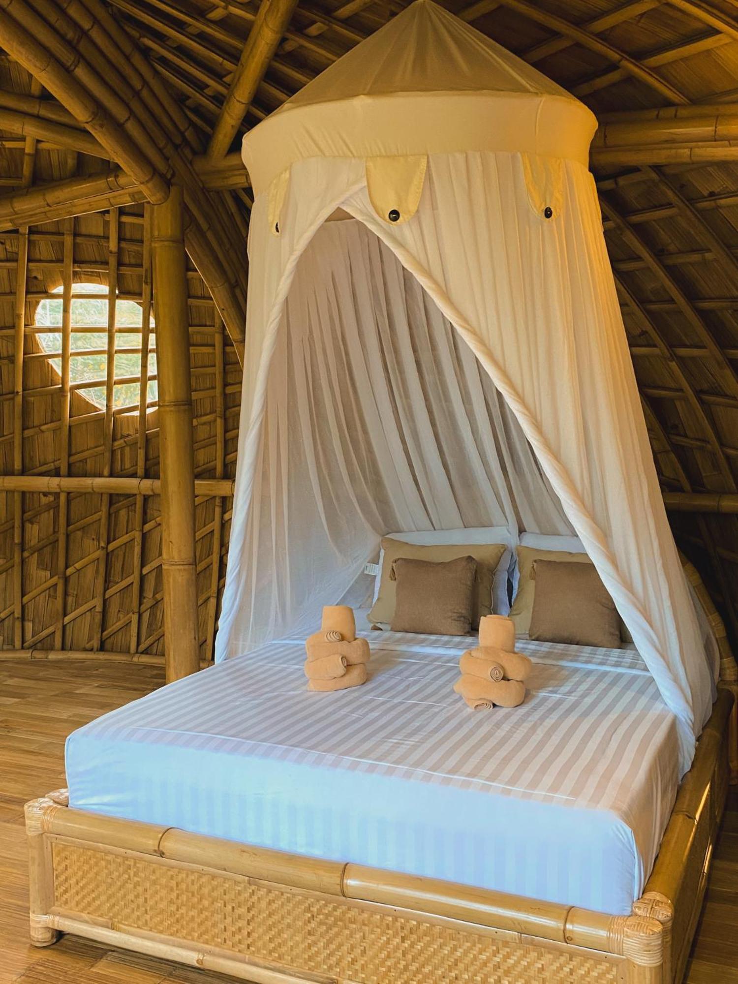 Alamvaya Bali Bamboo House Villa Sidemen  Eksteriør billede