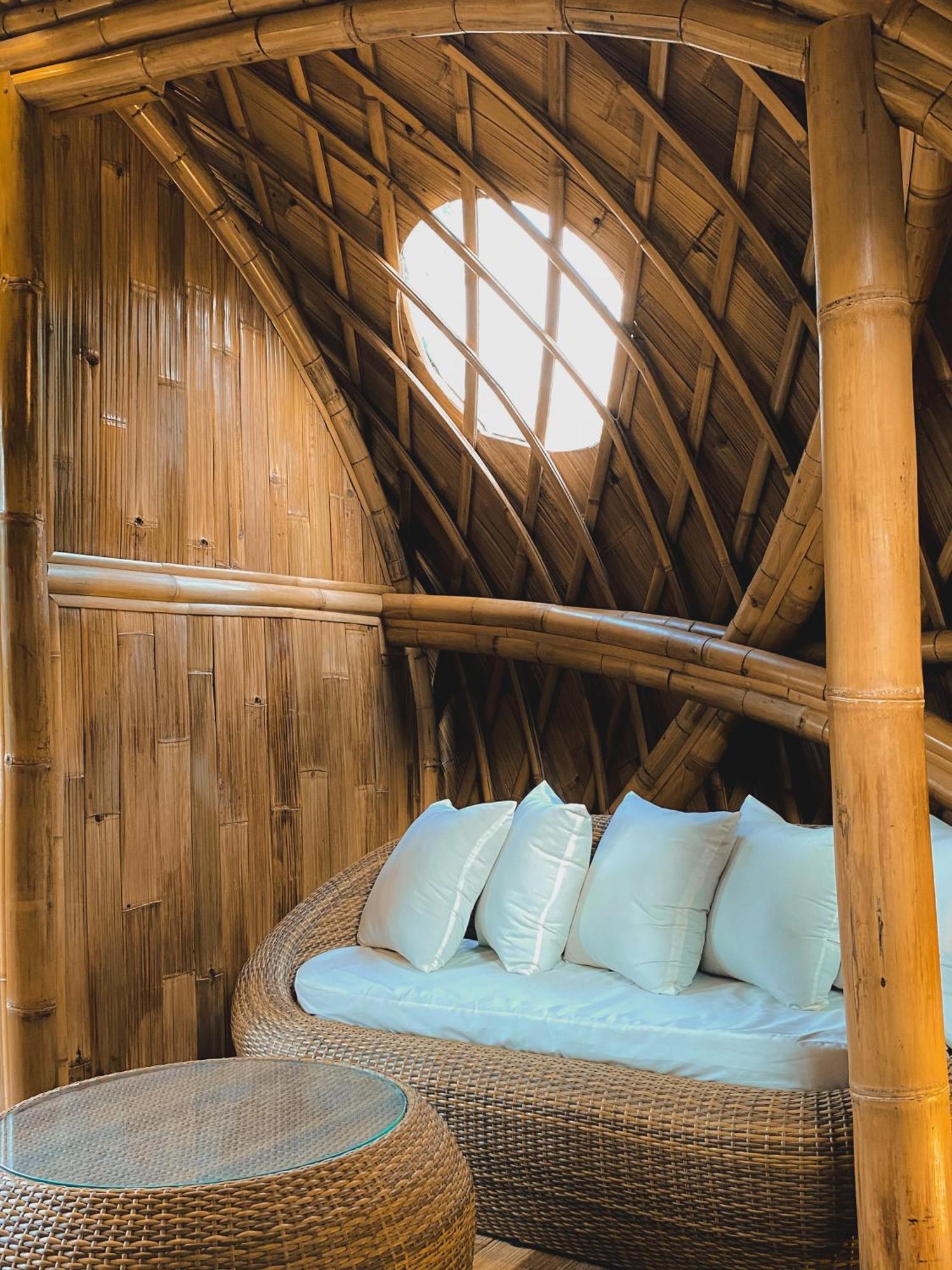 Alamvaya Bali Bamboo House Villa Sidemen  Eksteriør billede
