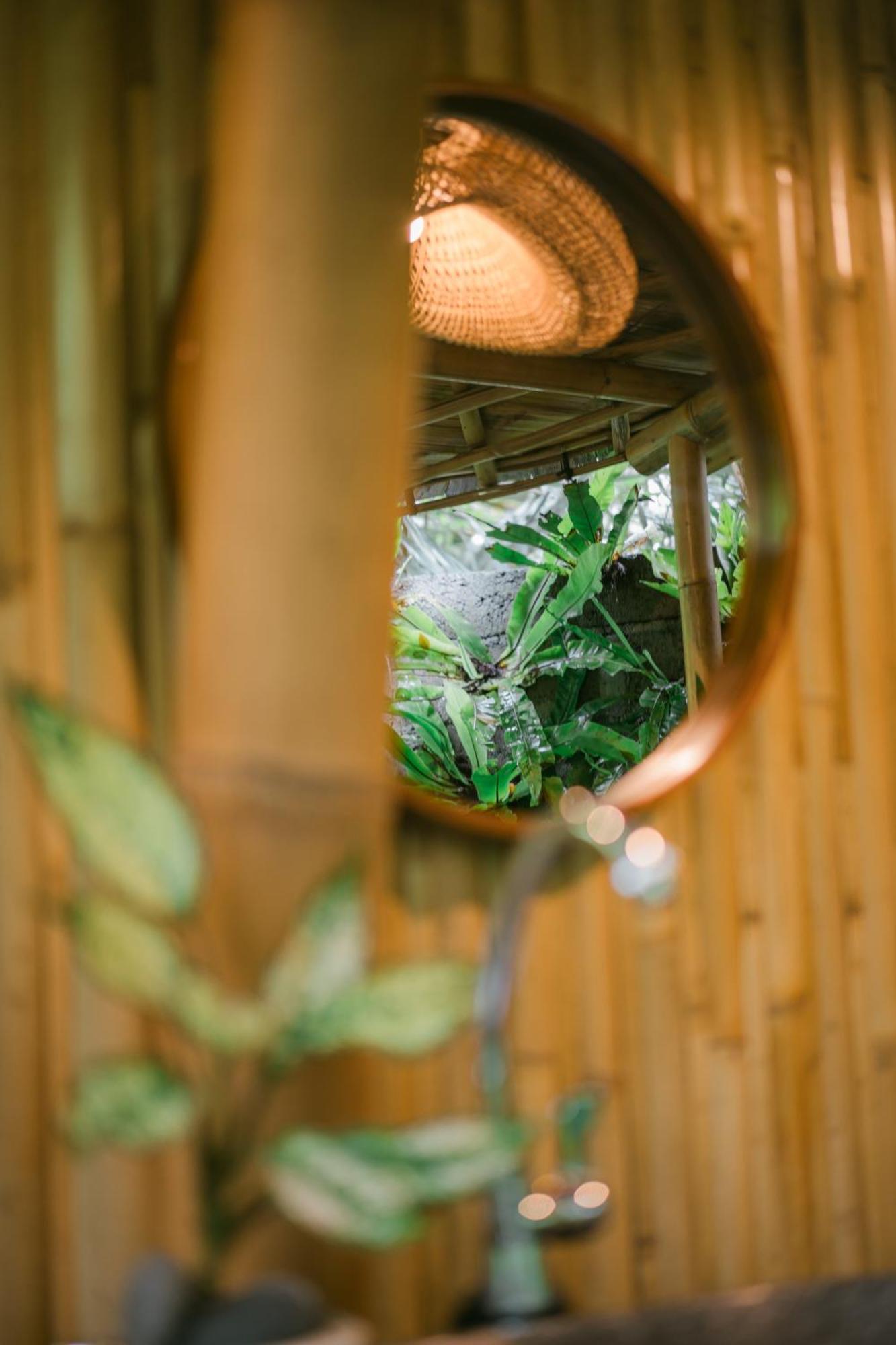 Alamvaya Bali Bamboo House Villa Sidemen  Eksteriør billede